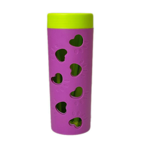 Interactive Puzzle Roller Feeder Dog Toy Rolling Treat Dispenser