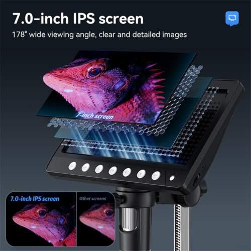 IPS Digital Coin Microscope 5MP 1200X Ultra-Precise Focusing Camera 2