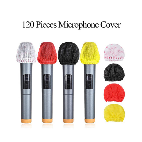 120 disposable microphone covers, black 1