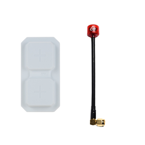 Voor RANGE PLUS 2X 5.8G Dual-Unit Antenne + LHCP Antenne Wit