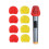 120 disposable microphone covers, black 3