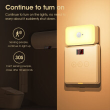 Tuya WiFi PIR-Sensor zur Bewegungserkennung, warmweißer Lichtsensor