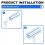 8-pack 2020 Extrusion Sliding Hooks, Black 3