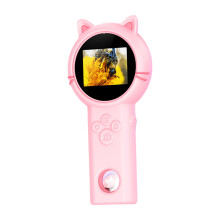 Safe Kids Microscope Miniature Size for Photos Videos and-Pink