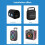 Bluetooth-audioversterker van 15 W met draagbare FM- en Bluetooth-luidspreker 3