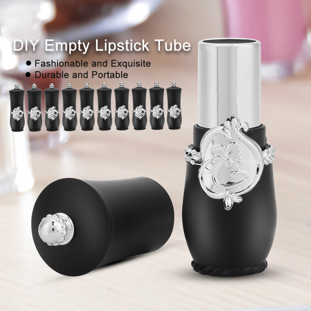 DIY Lipstick Empty Containers Royal Style 10Pcs