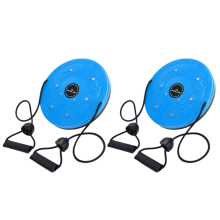 Twister Magnet Waist Twisting Disc Fitness Balance Board Blue