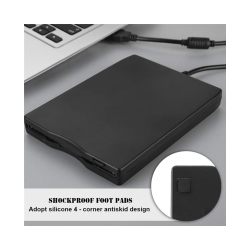 3.5-inch USB floppy disk drive for Windows 7, 8, 2000, XP, Vista PC 2