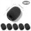 Foam microphone windscreen, mini size lapel headset mic foam covers 3