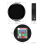 ESP32-S3 1,43-inch rond LCD-scherm AMOLED capacitief touchscreen B 4