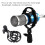 Condenser microphone mic shock holder for large diaphragm mic clip 3