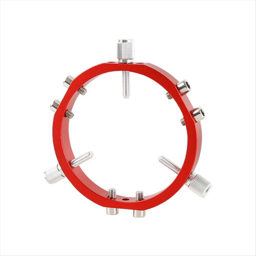 3-Point Astrophotography Guide Retaining Rings 90mm Red
