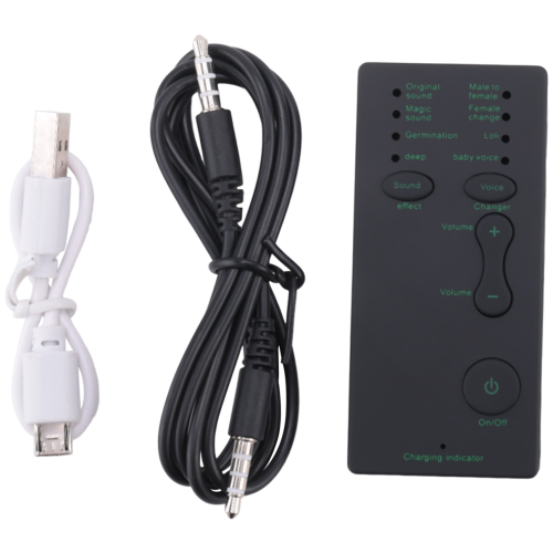 Voice Changer Adapter 8 Voice Changing Modes Microphone Disguiser 1