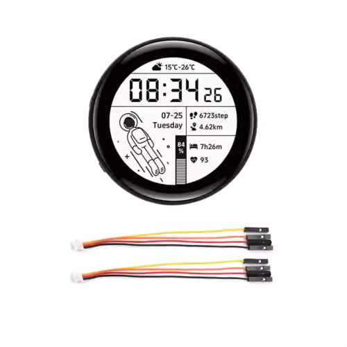 ESP32-S3 1,43-inch rond LCD-scherm AMOLED capacitief touchscreen B 1