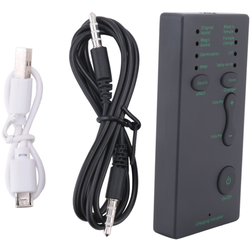 Voice Changer Adapter 8 Voice Changing Modes Microphone Disguiser 2