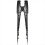 Double shoulder strap for camera, adjustable, black 1