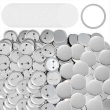 200 Sets mit Zubehör zur Knopfherstellung, komplettes DIY-Set für Knöpfe und Abzeichen