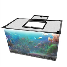 Selbstgemachter magnetischer Aquariumdeckel, Fischbeckenabdeckung, Sprungsicheres Netzgewebe