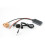 Auto Bluetooth 5.0 AUX-kabel microfoon AV/AV2-adapter voor A6 A8 3