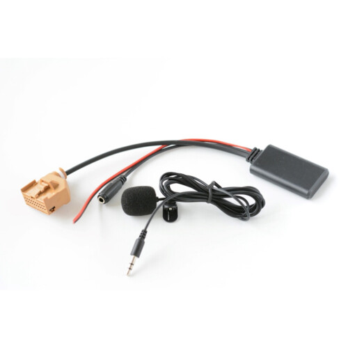 Auto Bluetooth 5.0 AUX-kabel microfoon AV/AV2-adapter voor A6 A8 2
