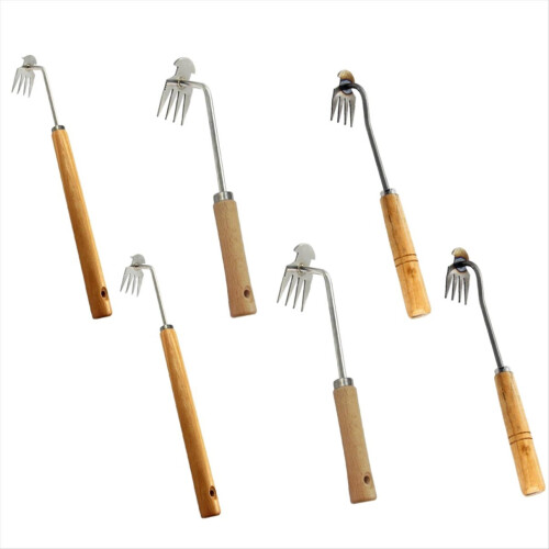 6-piece greening and weed control tool set, grass and weed control tool