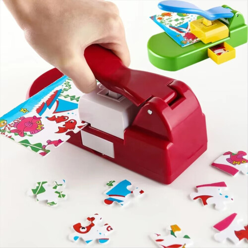 Puzzle machine, red, picture, photo cutter, puzzle maker 2