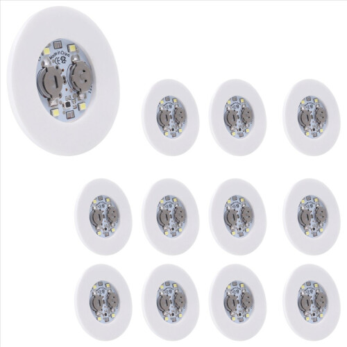 LED-underlägg, 12-pack med lysande underlägg, LED-flasklampor 2