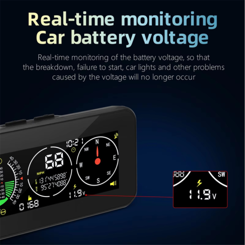 M60 Auto Digitaal Display GPS Slimme Hellingsmeter 1
