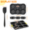 Silicone bread baking mold and hamburger bun baking mold set with spatula 2