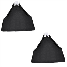 Regenschirm Basis Gewichte Outdoor Füllbare Sandsäcke Wetterfest 2Pcs
