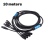 4-channel XLR cable, audio extension cable, stage extension cable, 10 m 2