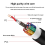 4-channel XLR cable, audio extension cable, stage extension cable, 10 m 4