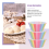 Cupcake-Backpapierförmchen, Muffinförmchen, verschiedene Farben, 400 Stück 2