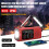 Notradio mit AM/FM-Empfang, Kurbelradio, rot 2