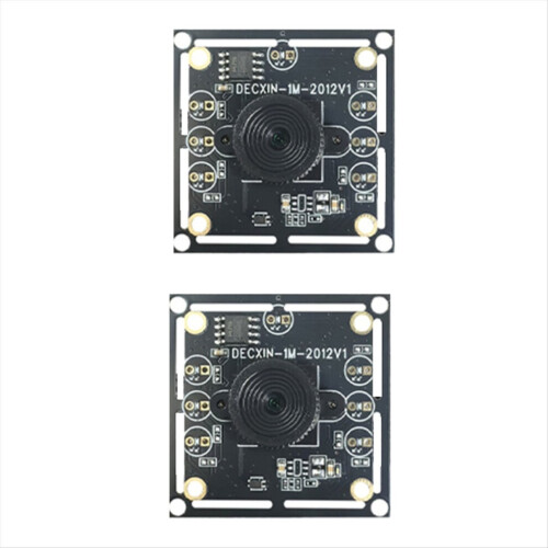 2 pieces 100-degree camera module with 0.6 meter cable for WinXP/7/8/10