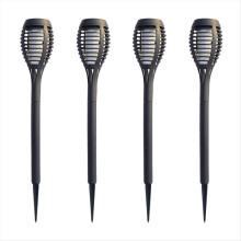 4PCS Solar-Taschenlampen für Gartendekor 12 LED-Solarlichter