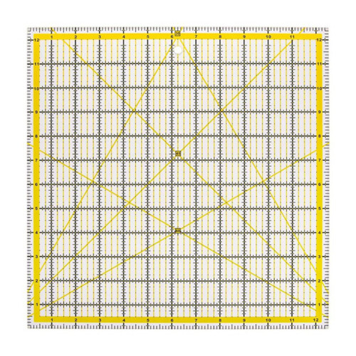 5-pack acrylic quilting ruler, square acrylic quilting ruler 2