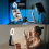New LED selfie light with clip-on ring light and phone holder 2