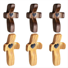 Klein houten handstuk, houten zakhandstuk