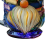 Bemalter Zwergenbuchbecher, Bücherstapel, Kaffeebecher 4