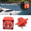 300A Battery Disconnect Switch IP66 Waterproof 12V-48V 3