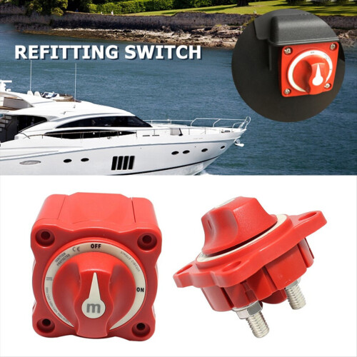 300A Battery Disconnect Switch IP66 Waterproof 12V-48V 2
