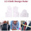 1:3 Fabric Design Ruler, Transparent Curved Ruler for Doll Sewing Tool 2