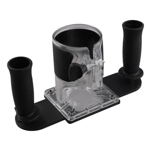 Additional support for edge trimming machines for woodworking