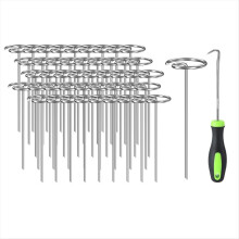 Gartenclips, 15 cm, rostverzinkt