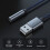 USB to 3.5 mm audio cable, USB-A to 3.5 mm jack, external, black 1