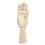 Trähandmodell, handfigurer, roterbar ledteckning, 30 cm 1