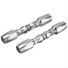 2-delad reparationssats för hydraulslangar, hydraulisk reparationskoppling 3/8 tum