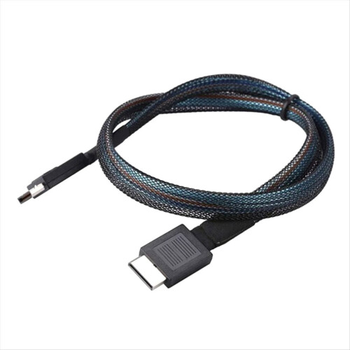 PCIE4.0 MINI SAS cable 24 Gbit/s Oculink data extension cable (0.5 m)