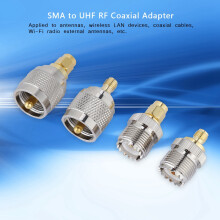 SMA-zu-UHF Adapter UHF-Stecker auf SMA-Buchse Koaxial RF-Stecker Hochwertig